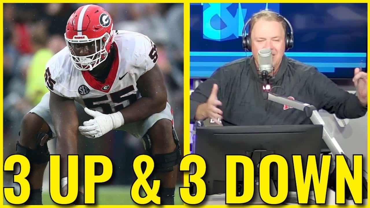 3 UP & 3 DOWN W/ Greg Bedard From The Patriots Draft