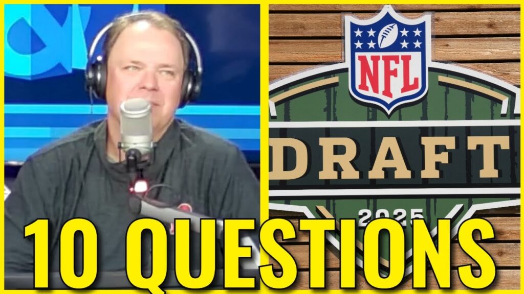 10 QUESTIONS W/ Greg Bedard About The NFL Draft