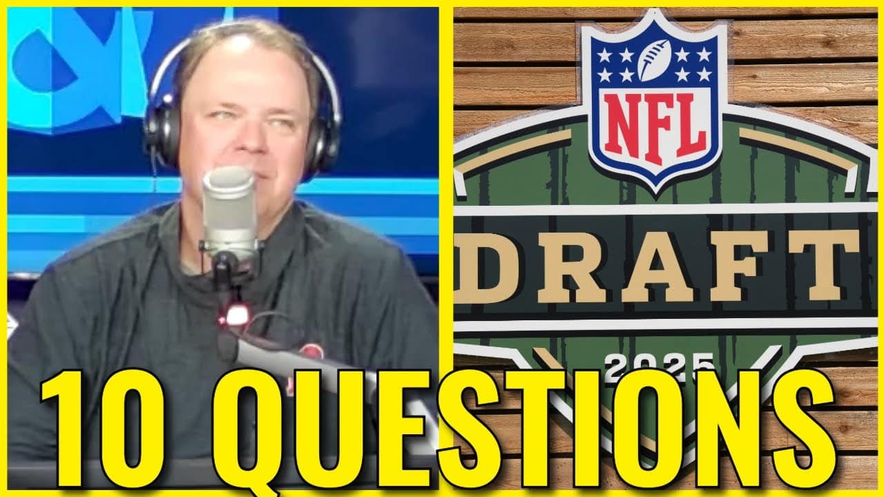 10 QUESTIONS W/ Greg Bedard About The NFL Draft