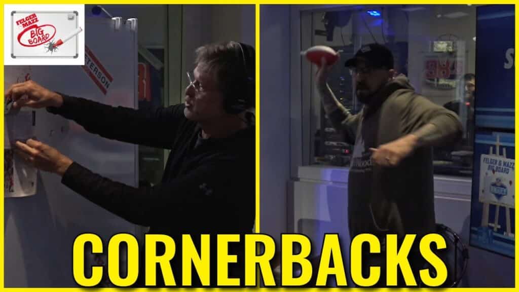 Felger & Mazz 2025 NFL Draft Big Board: Cornerbacks