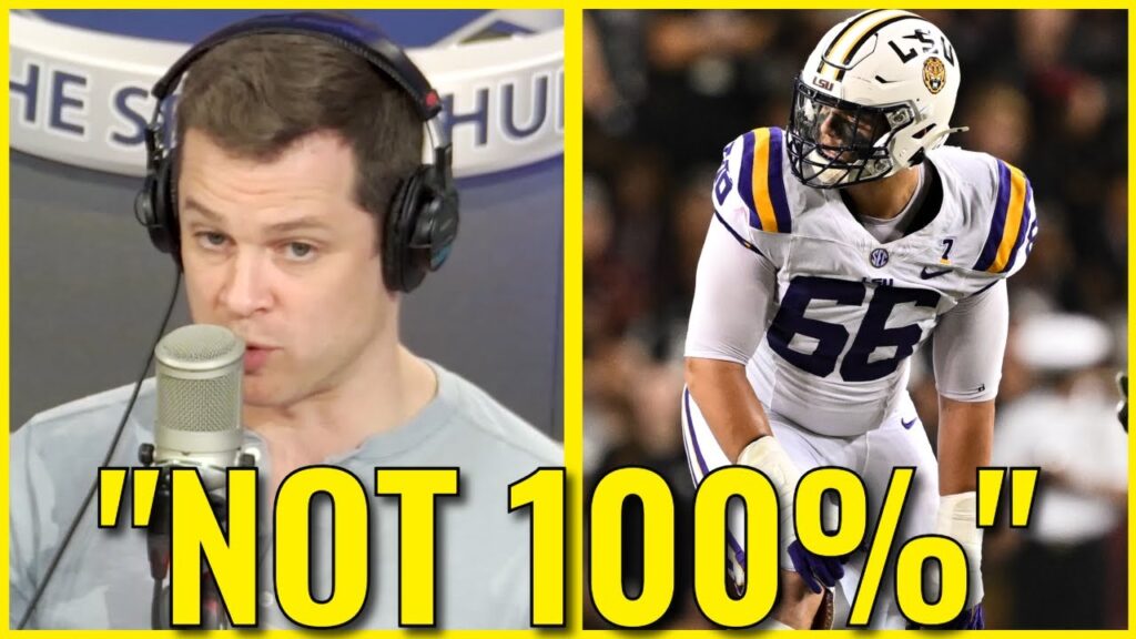 Phil Perry: The Patriots MAY NOT Be "100 PERCENT" Drafting Will Campbell