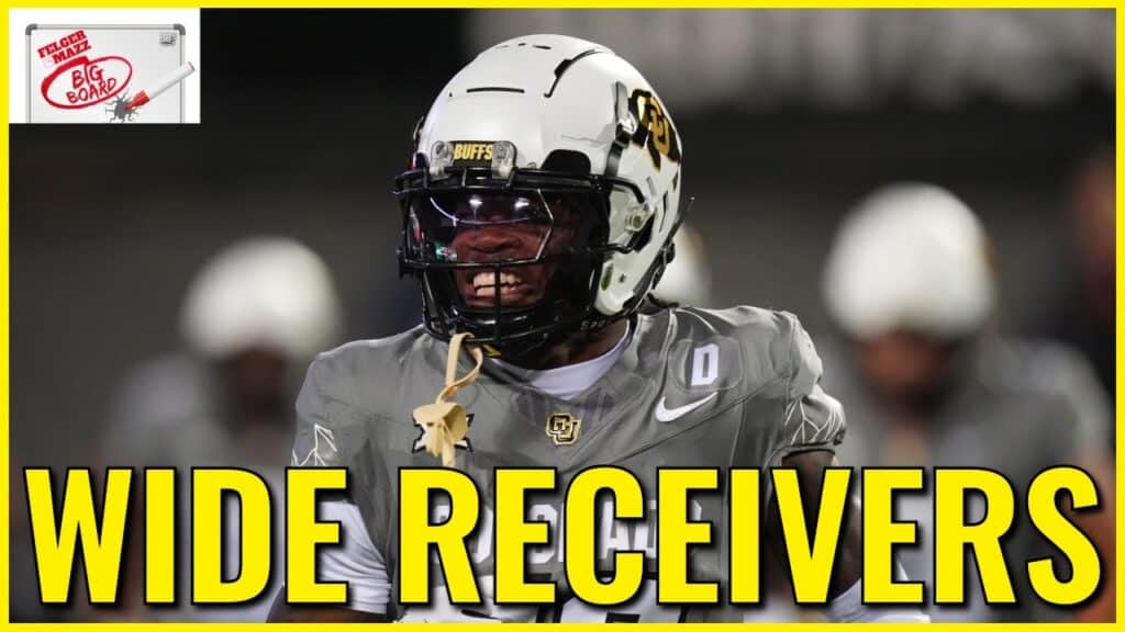 Felger & Mazz 2025 NFL Draft Big Board: Wide Receivers
